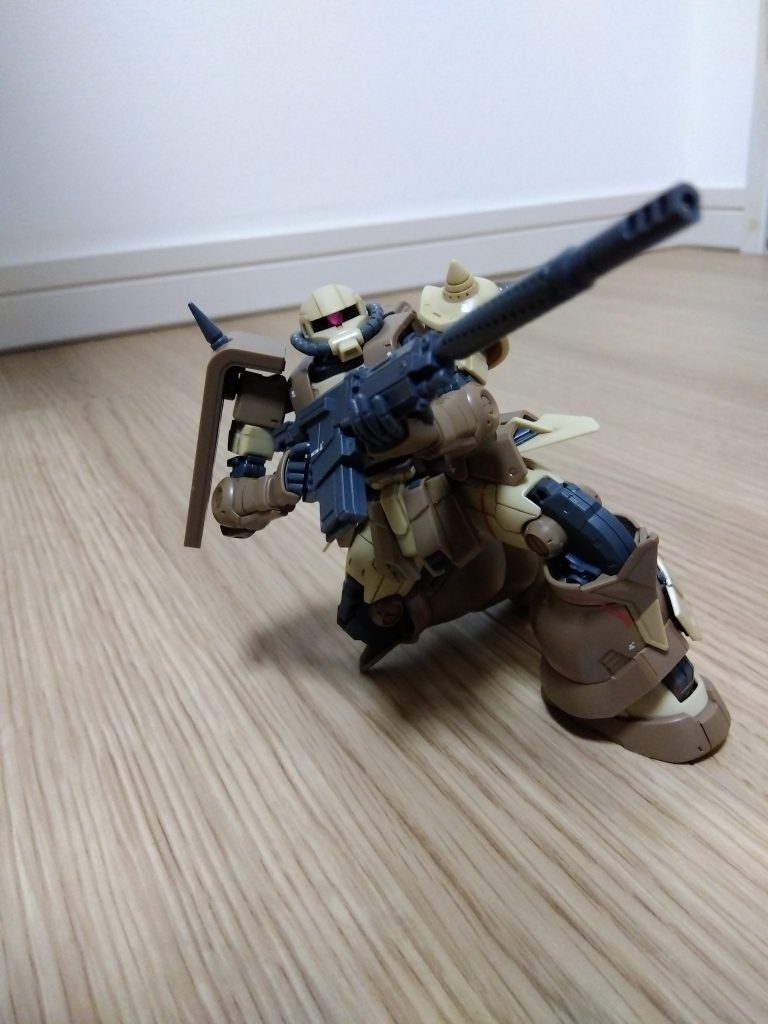 高機動型ザク 地上用 (ウォルド機)–2枚目/制作者：@toyo06r