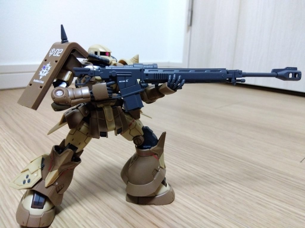 対艦ライフルはヤッパリ映えるねぇ。