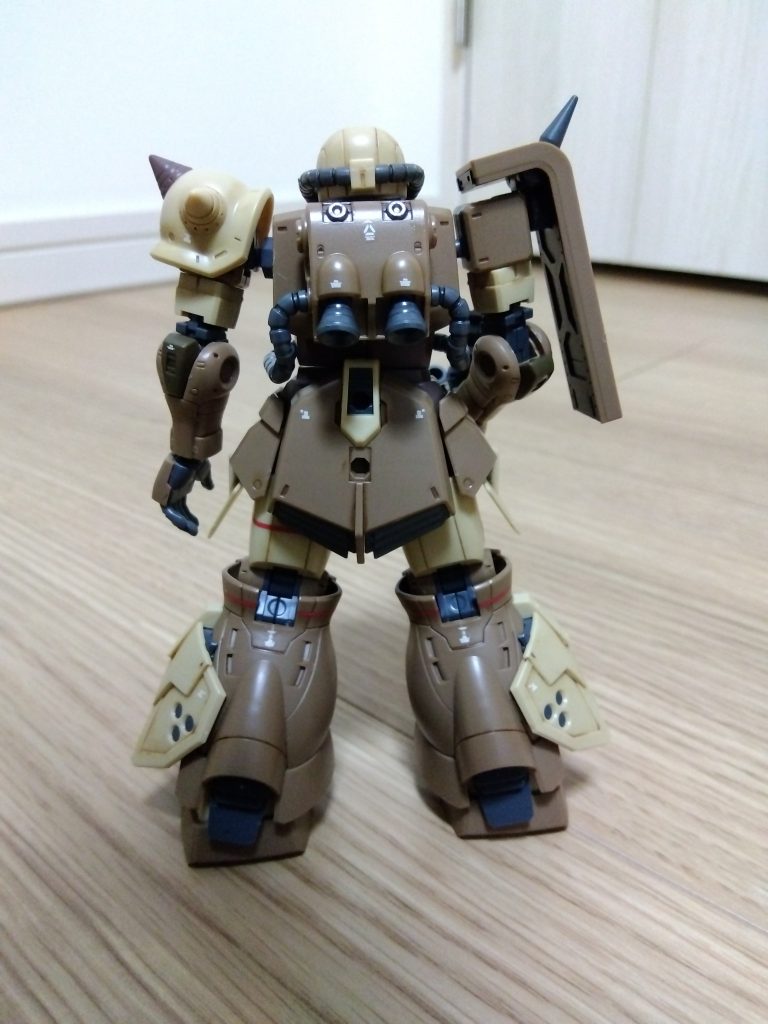 高機動型ザク 地上用 (ウォルド機)–5枚目/制作者：@toyo06r