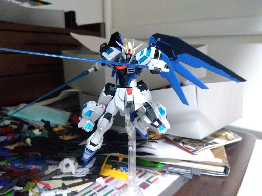 試作量産型フリーダムガンダム（グラスフェザー装備モドキ）