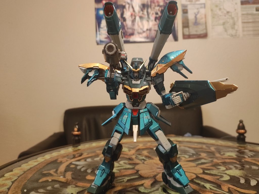 同じのGAT-X100系フレームなのに、火力がバスターを凌駕します。