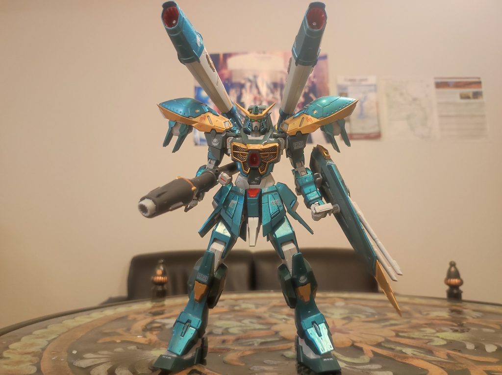 素立ち姿では接地性が良いし、自立もできることをわかります。