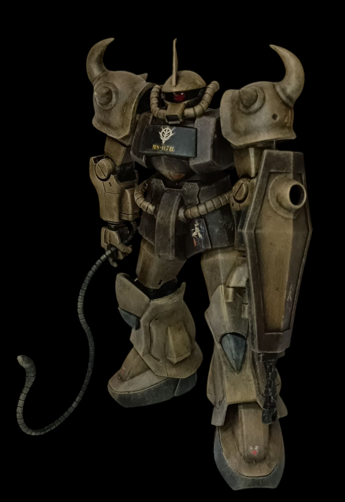 グフ (筆塗り)–3枚目/制作者:まるわ