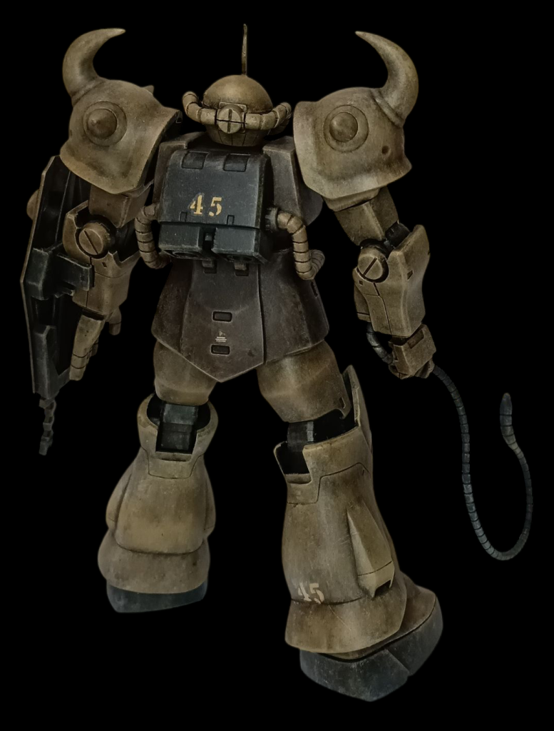 グフ (筆塗り)–5枚目/制作者:まるわ