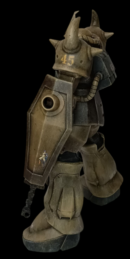 グフ (筆塗り)–4枚目/制作者:まるわ