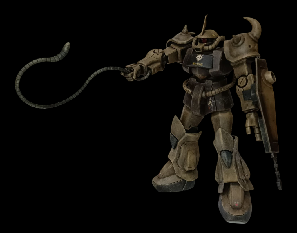 グフ (筆塗り)–6枚目/制作者:まるわ