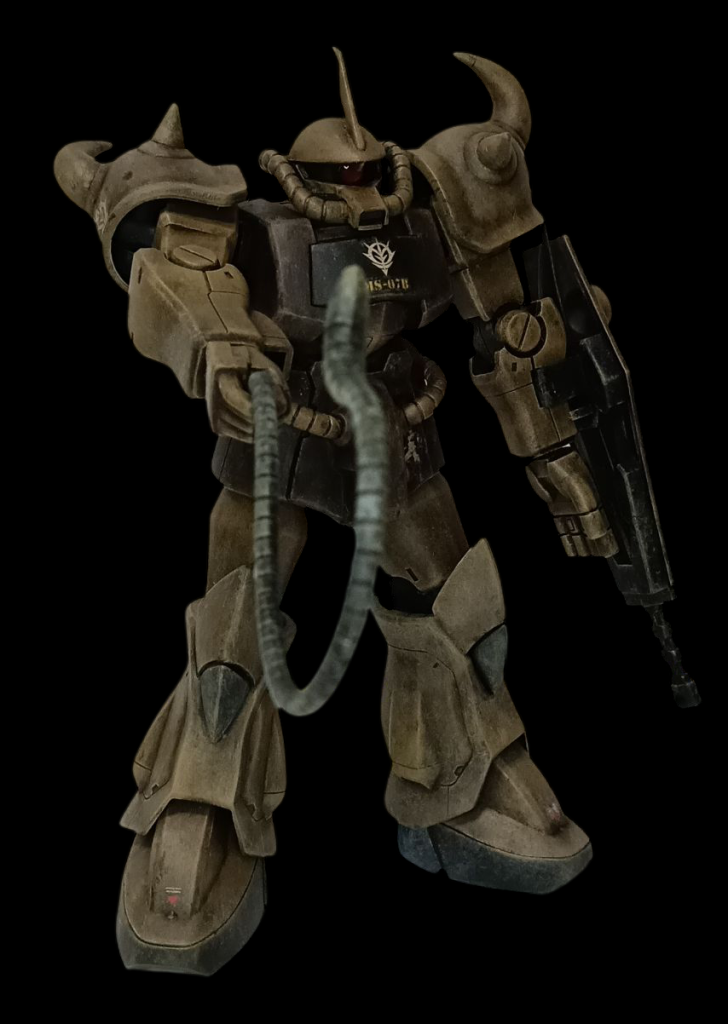 グフ (筆塗り)–7枚目/制作者:まるわ