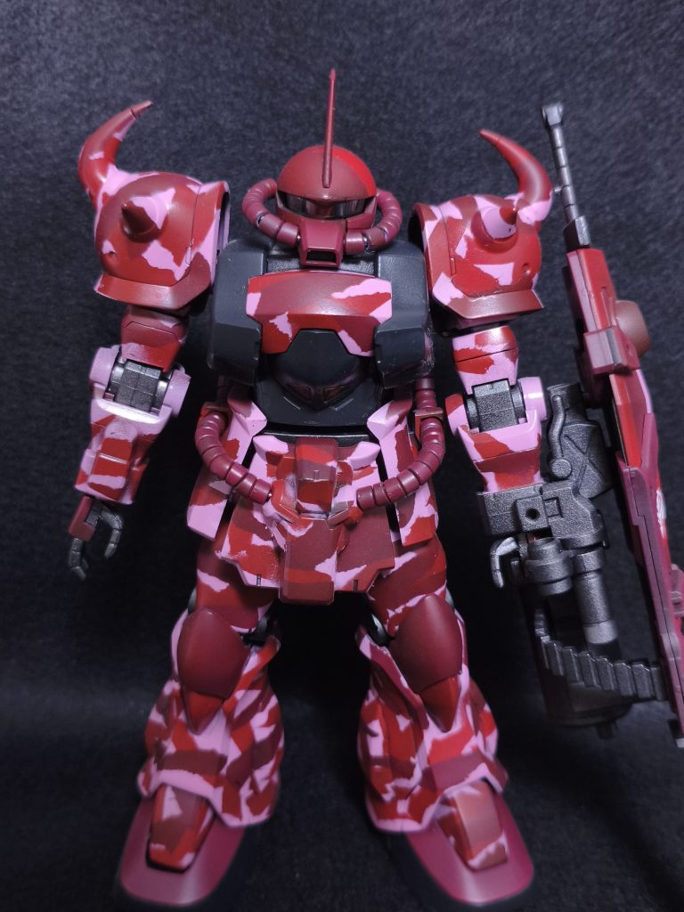 グフカスタム慢心迷彩–3枚目/制作者：ニティ