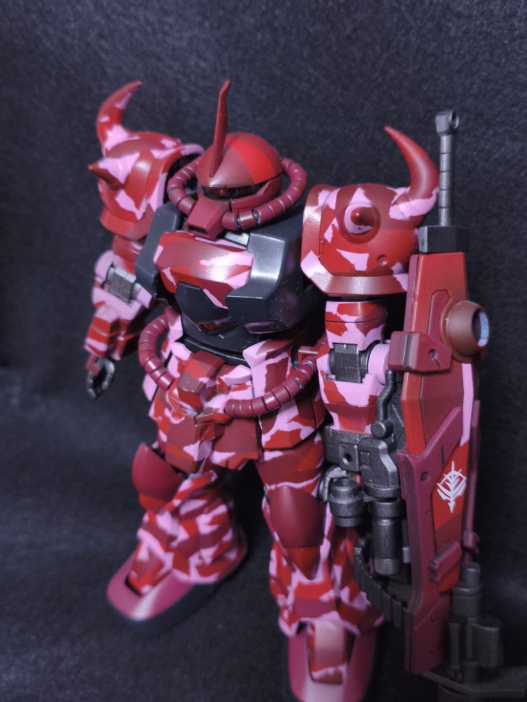 グフカスタム慢心迷彩–2枚目/制作者：ニティ