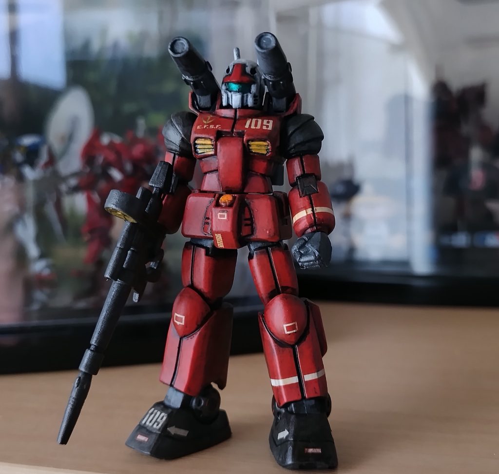 筆塗りとデカールウォッシングで攻めてみました