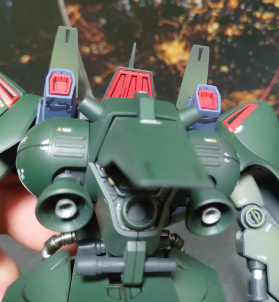 バーニアもアレンジ加えました。