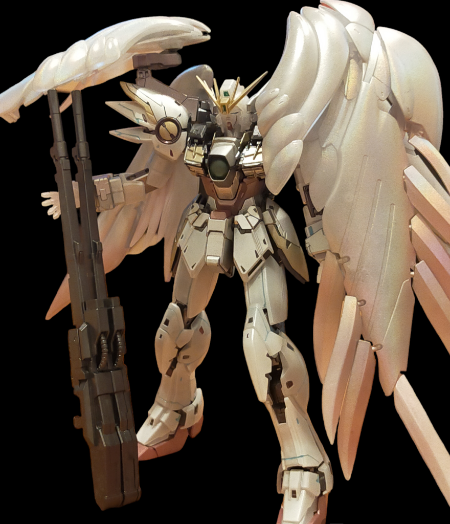 ツインバスターライフル構え