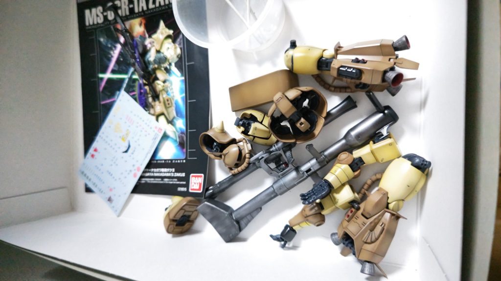 デカール貼る直前