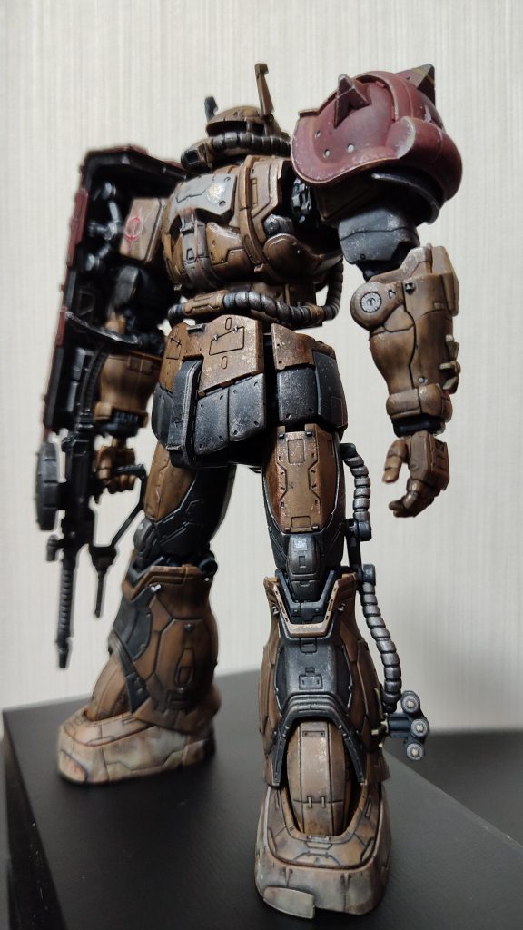 復讐のレクイエムのキットは２つともウェザリングが似合う！パチ組にちょっと汚しただけでスゴイかっこいい！目立つ合わせ目もないしコスパ最強！