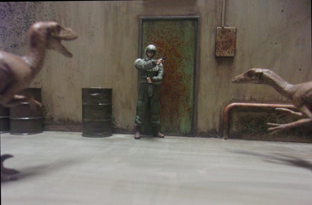 パイロットを二個一にして二丁拳銃にしています。