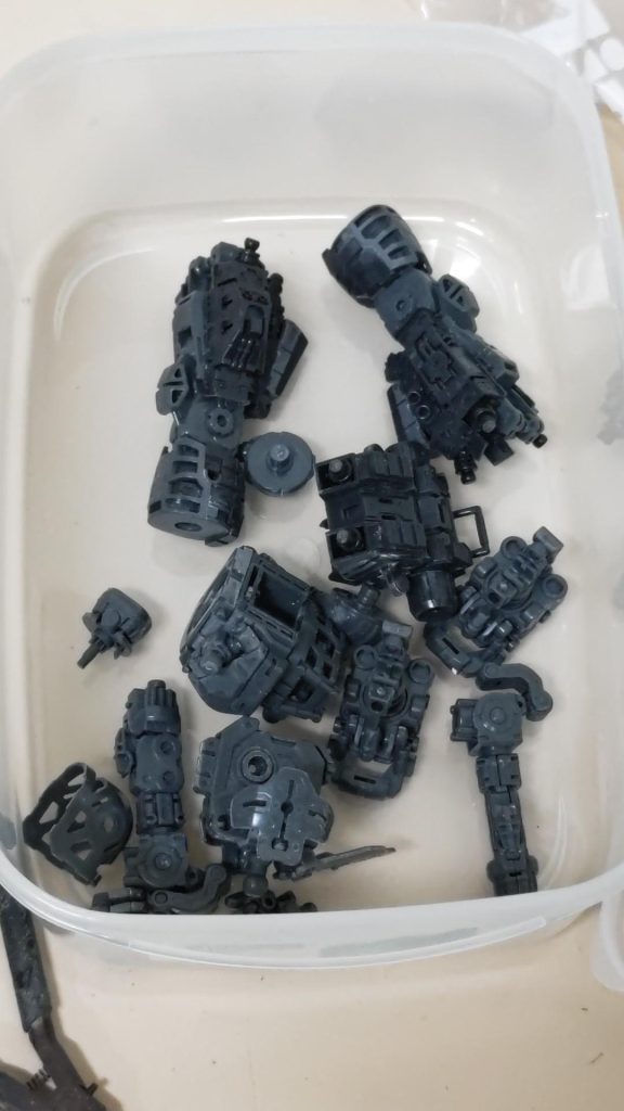 インナー組み立て完了月曜日