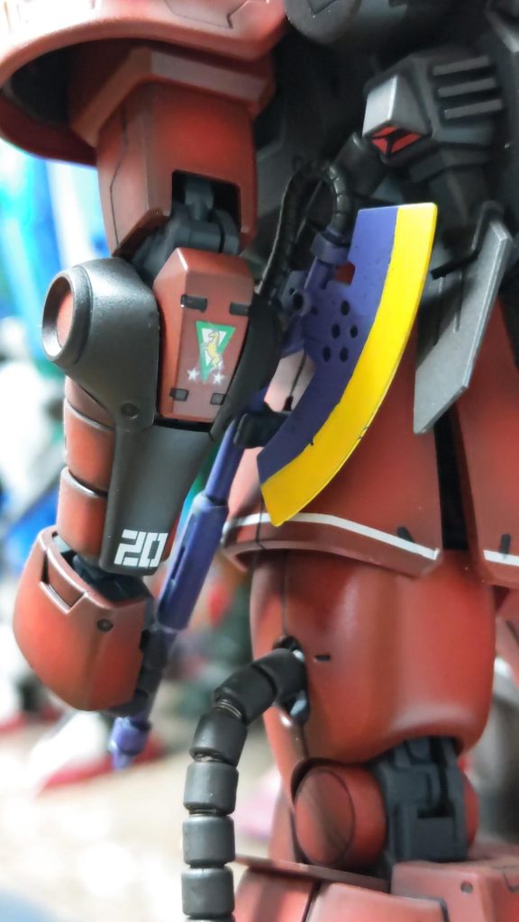 作品名：本日の成果<p>デカールはり 4日ぶりに部品揃う</p>

