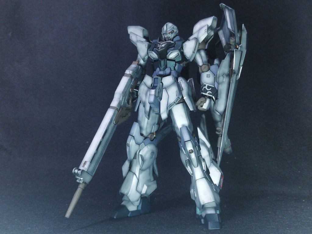 武装状態シールドが大型化しています