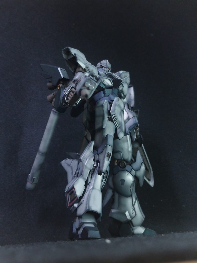 ライフルにはアイアンサイト風のパーツを追加しました