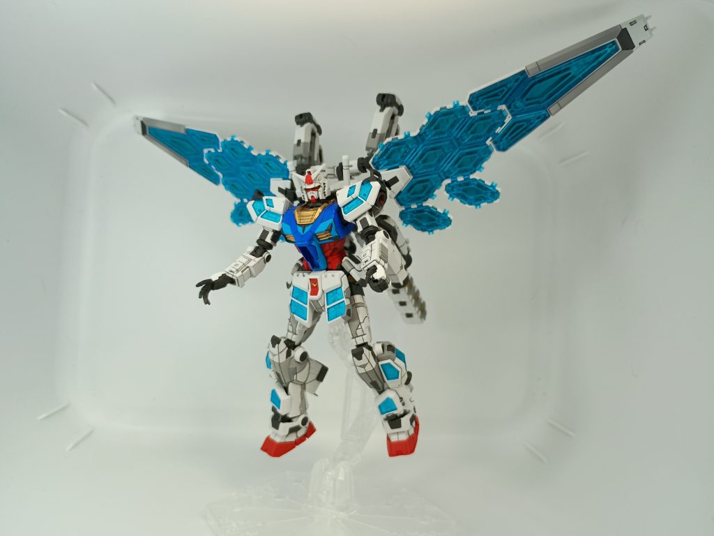 HG EXPOガンダム　グラスフェザー装備