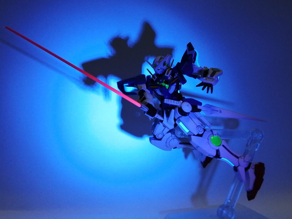 最後はUVライト撮影で締め！最後まで見ていただき、ありがとうございます😸