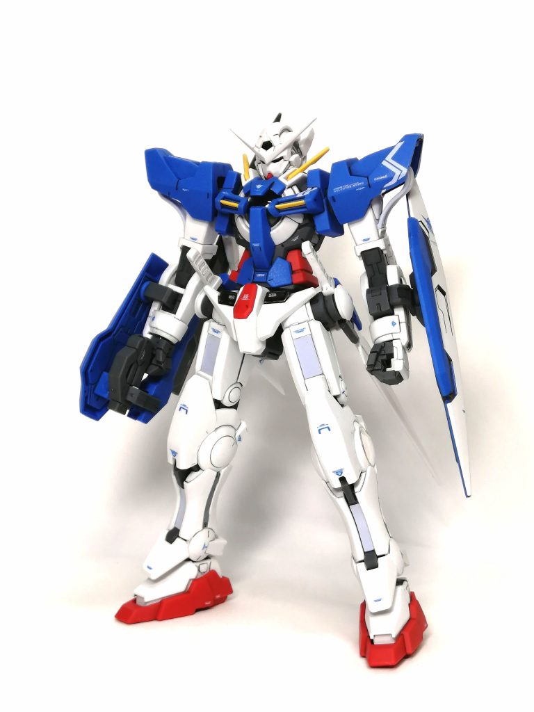 ガンダムエクシア(ブラックライト発光バージョン)–2枚目/制作者：ゼータ好き