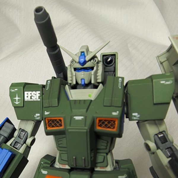 HG メガ フルアーマー ガンダム ティターンズ カスタム仕様 ガンプラ 完成品 機動戦士ガンダム』MSDのガンプラ「HG フルアーマーガンダム」が