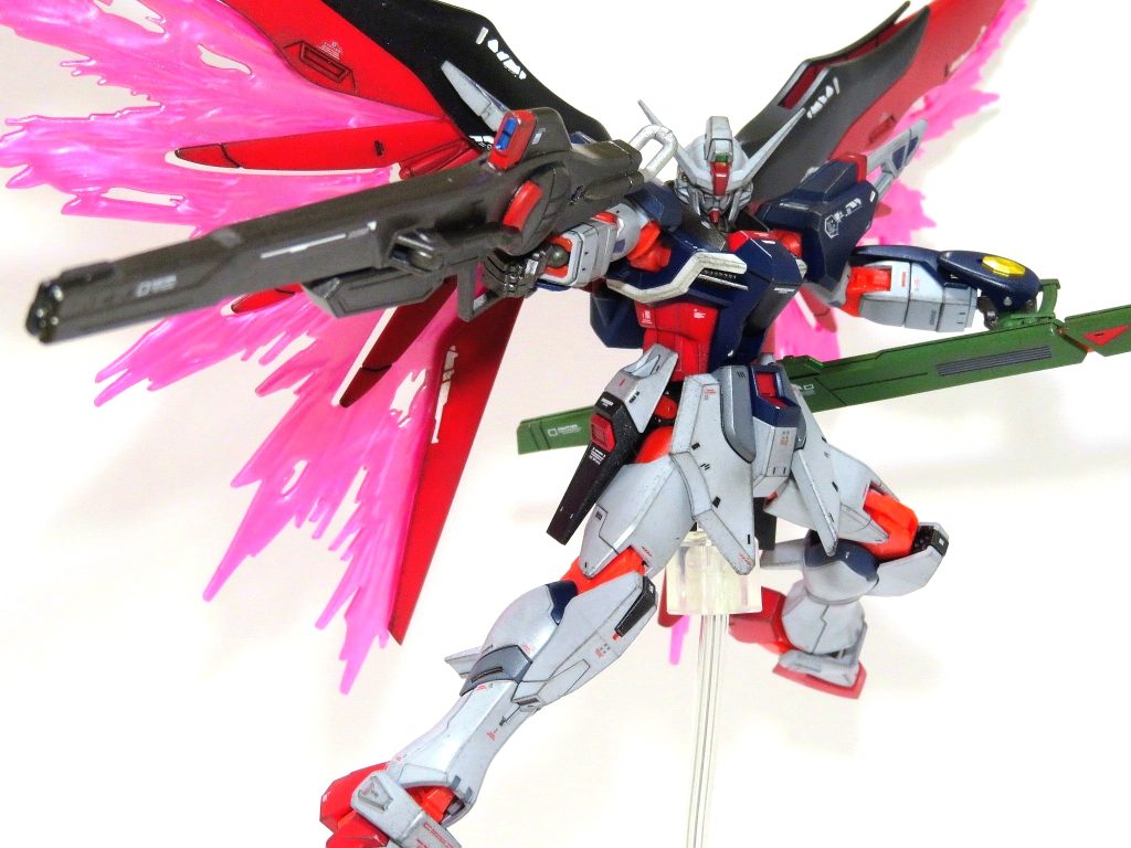 HGCE デスティニーガンダムSpecⅡ(最終決戦イメージカラー)–9枚目/制作者:らり~