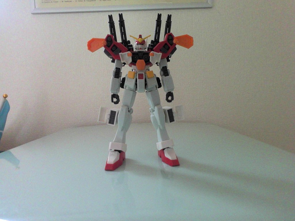 こちらがハッチフルオープンになります　ここはhgacヘビーアームズと変わりません