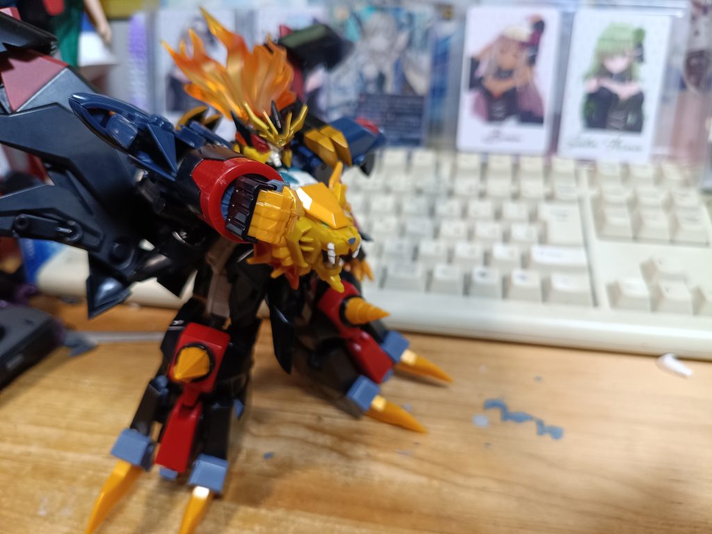 ジェネシックガオガイガーEZ8テガソードフィガー装備