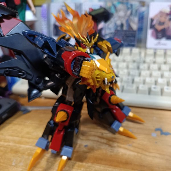 ジェネシックガオガイガーEZ8テガソードフィガー装備