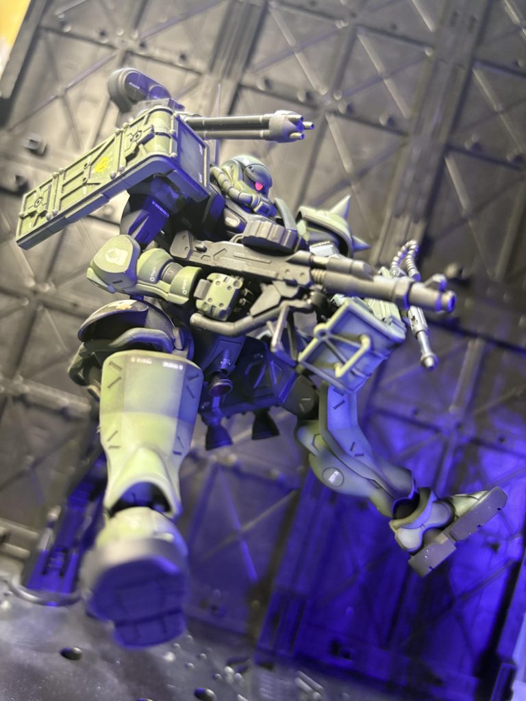 地球圏制圧用　空挺部隊仕様ザク–5枚目/制作者：Ojipop