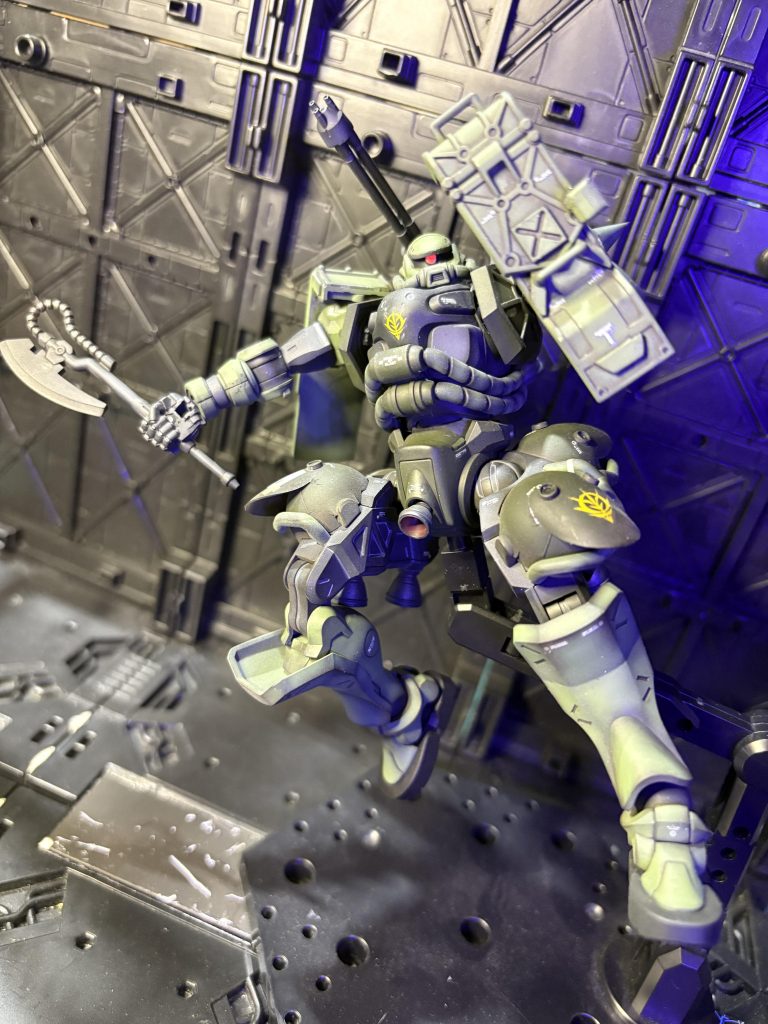 地球圏制圧用　空挺部隊仕様ザク–8枚目/制作者：Ojipop