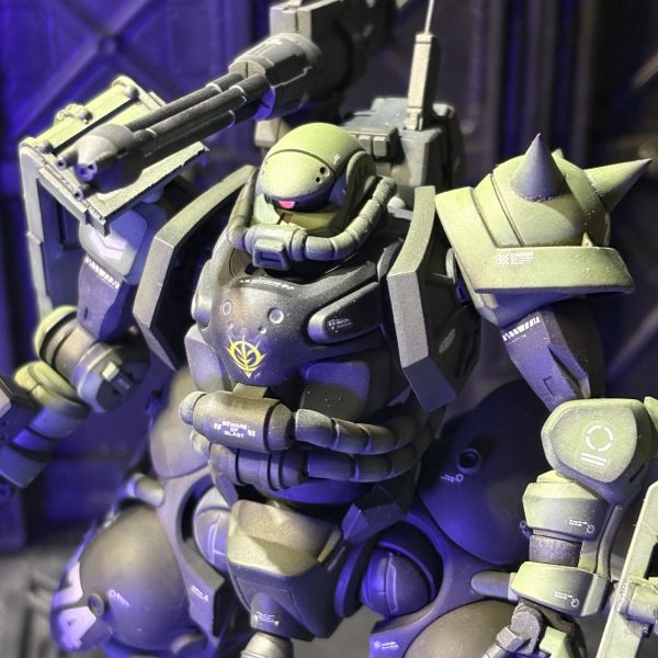 地球圏制圧用　空挺部隊仕様ザク