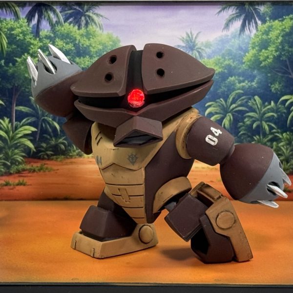 BB戦士アッガイ カードダス風ディスプレイ