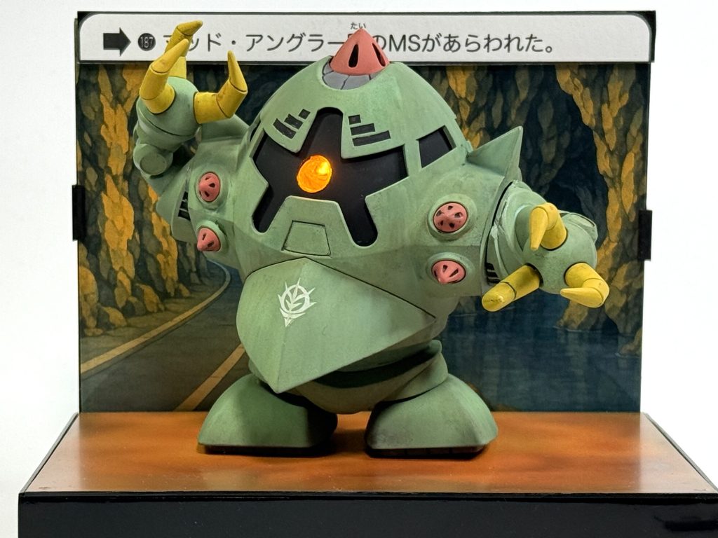 BB戦士ゾック カードダス風背景付き