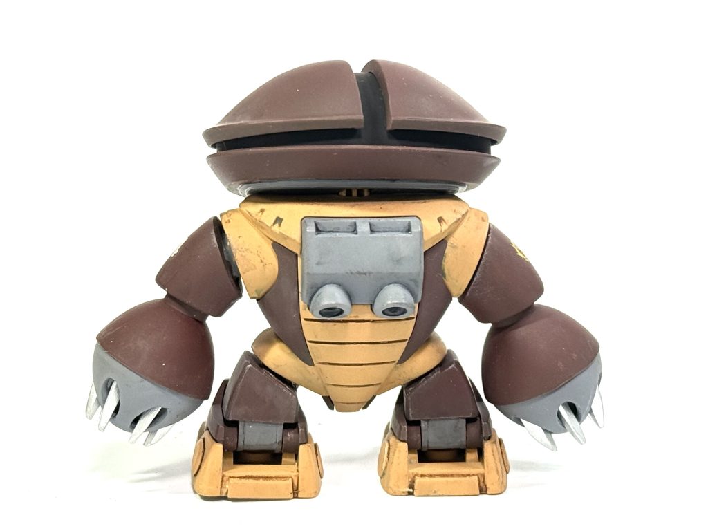 水性ホビーカラーで塗装し、Mr. ウェザリングカラーで軽くウェザリングしてます。