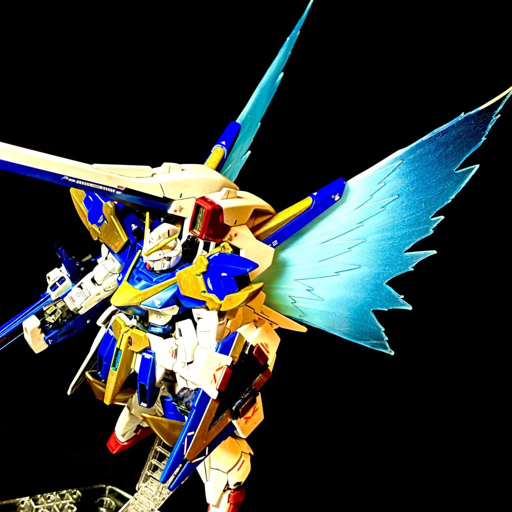 HGUC V2アサルトバスターガンダム with 光の翼｜amuroikima-suさんの