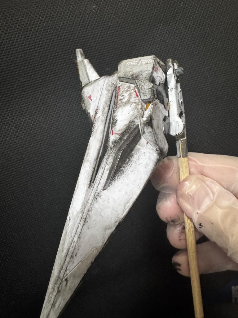 でも、割と今回は控えめ（？）に汚しておきました