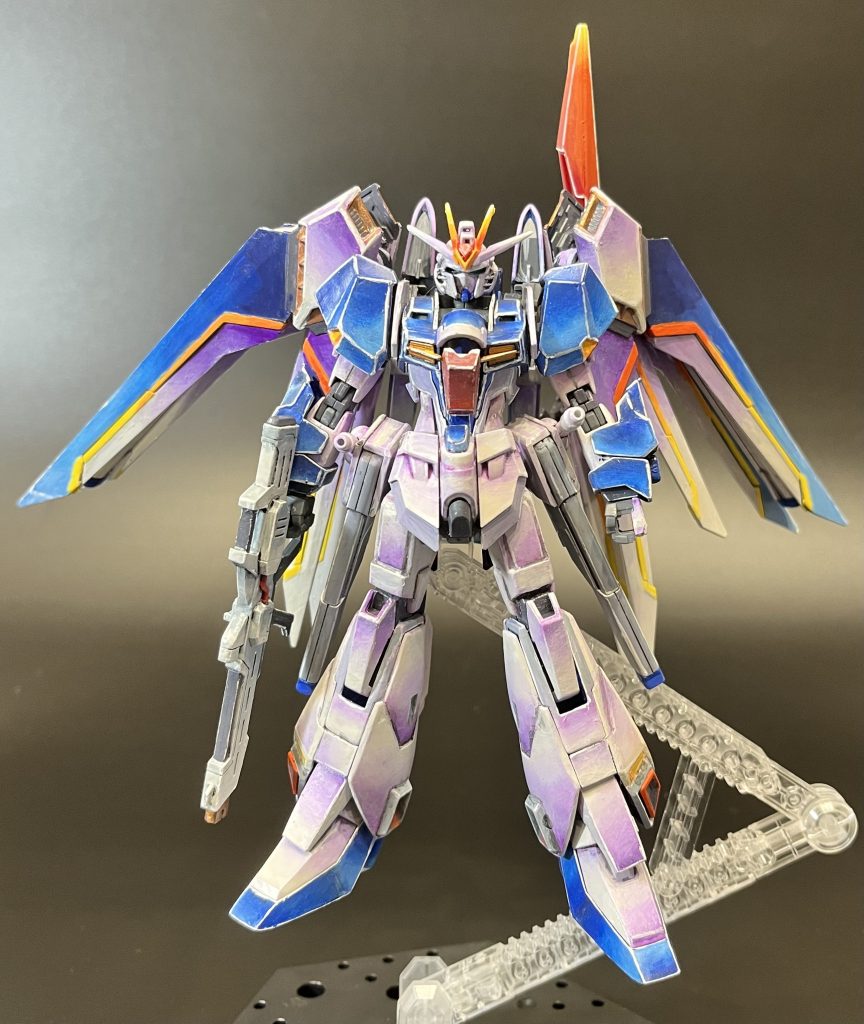 ライジングフリーダムガンダム（素組み）–2枚目/制作者：Hiro0079