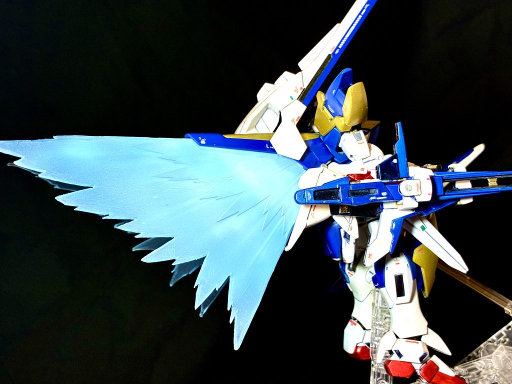 HGUC V2アサルトバスターガンダム with 光の翼–5枚目/制作者：amuroikima-su