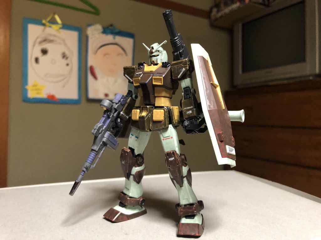 ガンダム(オリジン版前期型)リアルタイプ風カラー–2枚目/制作者：ヤマト糊@fcmpCXyhsk1RJ7p