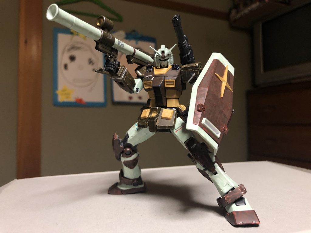 ガンダム(オリジン版前期型)リアルタイプ風カラー–5枚目/制作者：ヤマト糊@fcmpCXyhsk1RJ7p