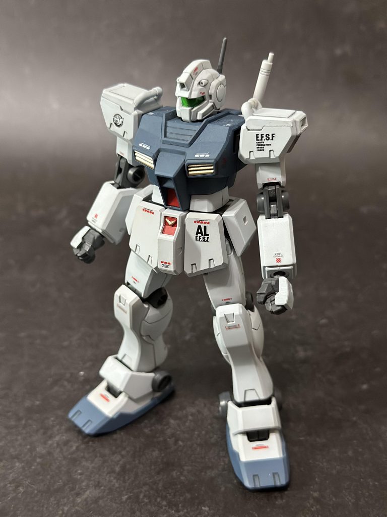 合わせ目消しのみのシンプル塗装でデカールはってロールアウトしてます！ 