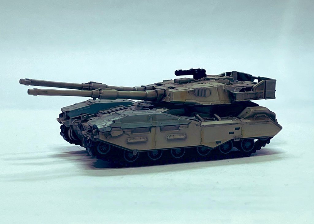 61式戦車5型をウェザリング全塗装。ザク地上戦セットに付属している61式戦車を制作。