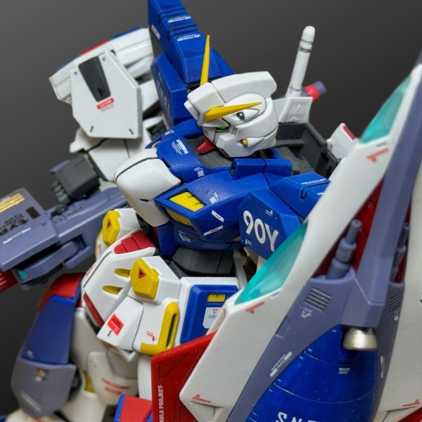 MG F90ⅢYクラスターガンダム　塗装済み完成品ガンプラ MG 1/100 F90IIIY クラスターガンダム」の予約受付が8月6日12時