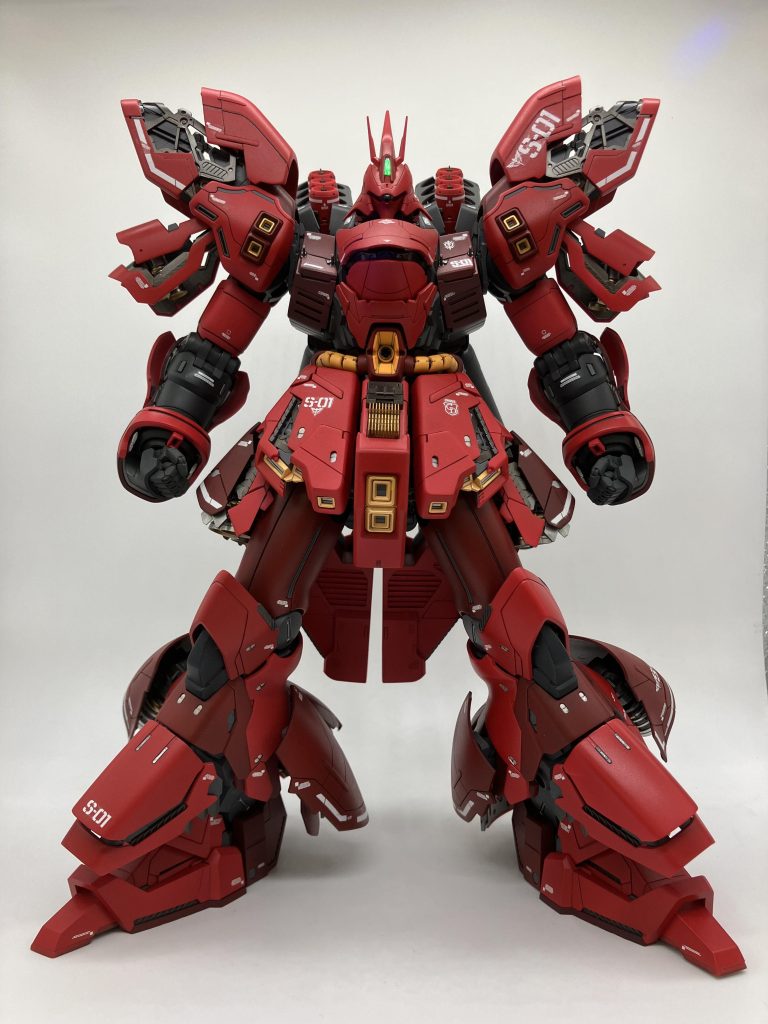 このキットの特徴とも言える、いろいろオープン状態。