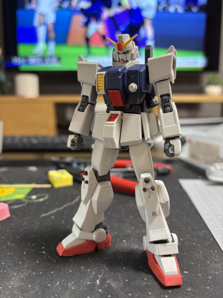 くしばし？と首を0.5mm延長足も関節で延長した…はず？