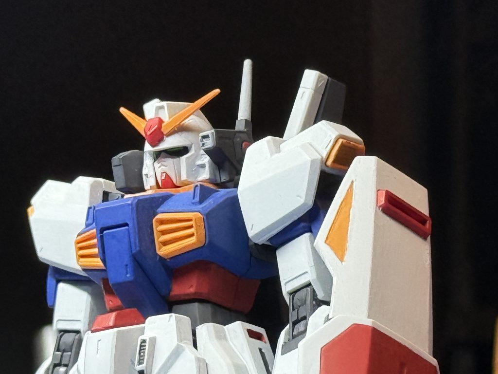 作品名：マークII！アムロカラー<p>完成までもうちょい！ アッセンブルカラー試し塗り1号！</p>
