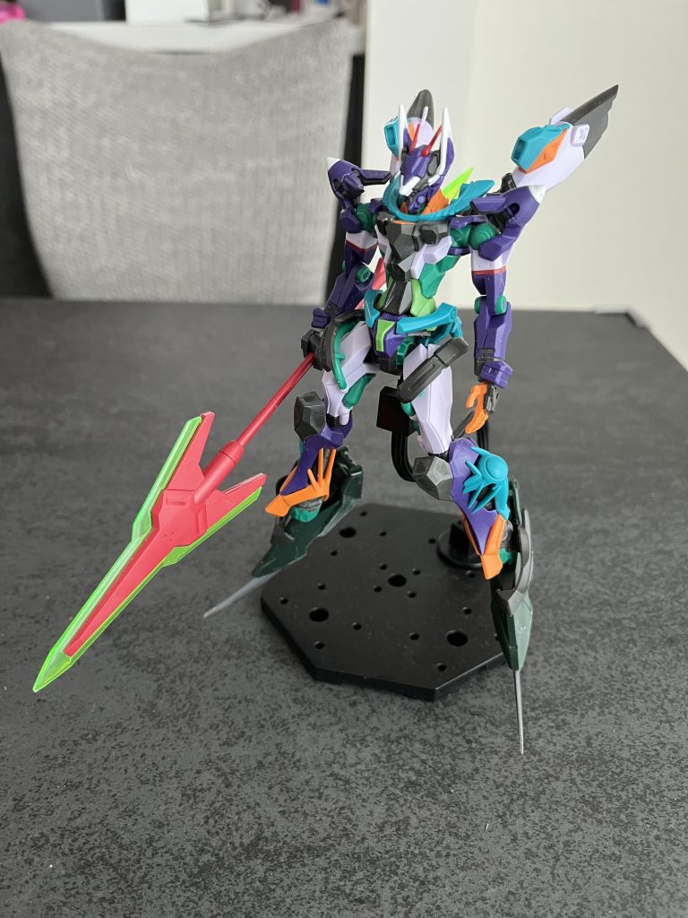 パチ組してミキシングまで何色あるねんってツッコんでしまうくらいカラフル